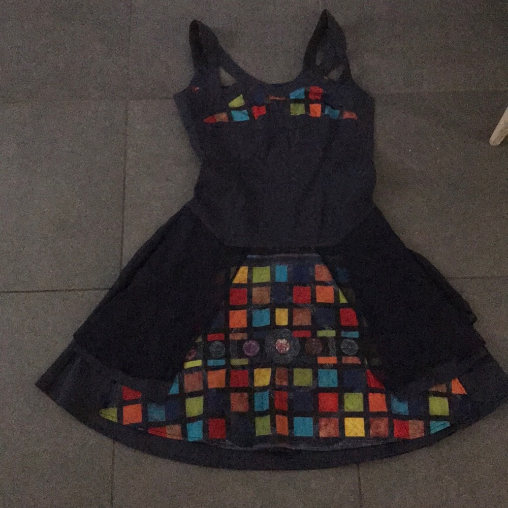 Zip up dress